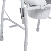 Drive Medical Deluxe Steel Drop-Arm Commode with Padded Seat - Senior.com Commodes