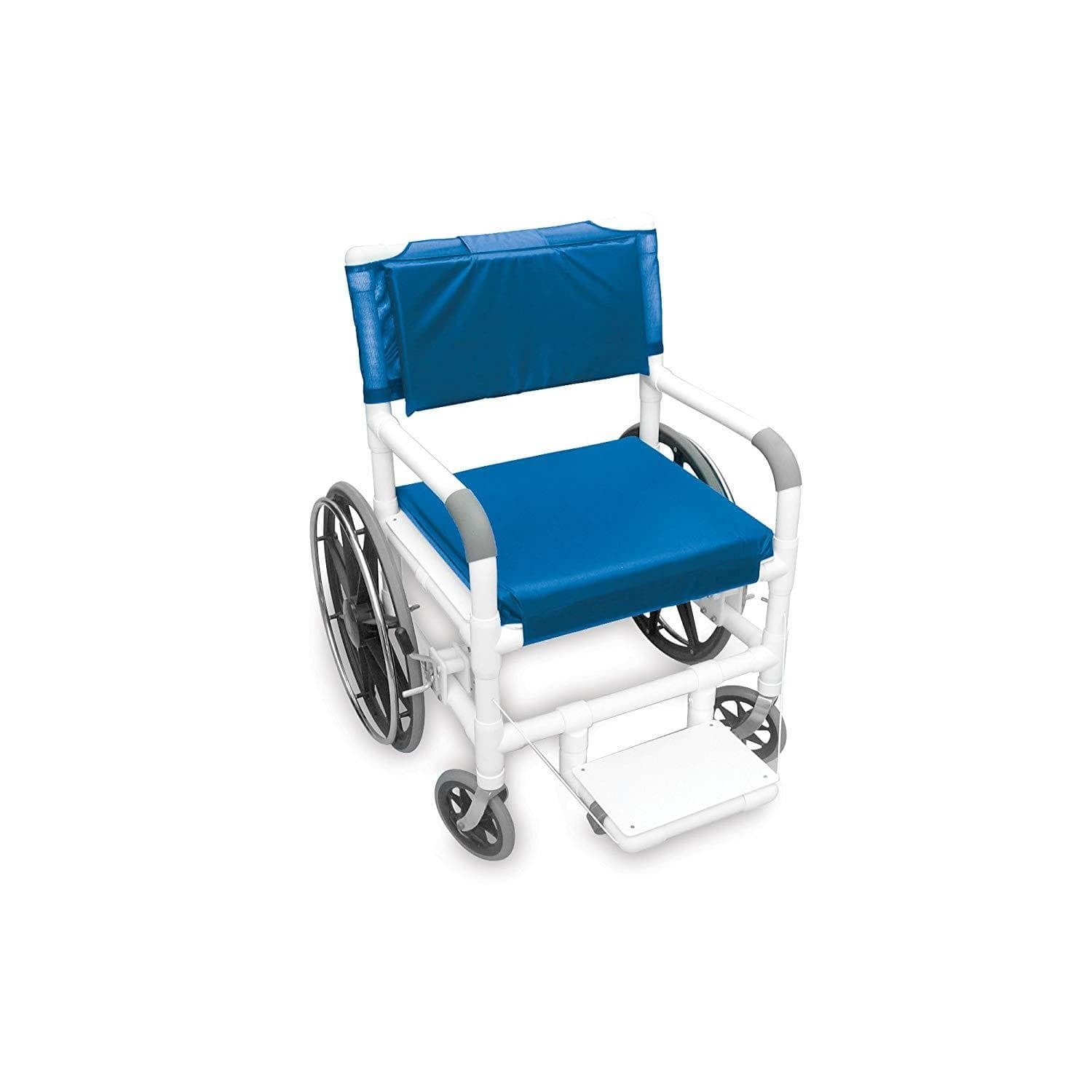 MJM International Non-Magnetic PVC Wheelchair - Comes Fully Assembled - Senior.com Transport Chairs