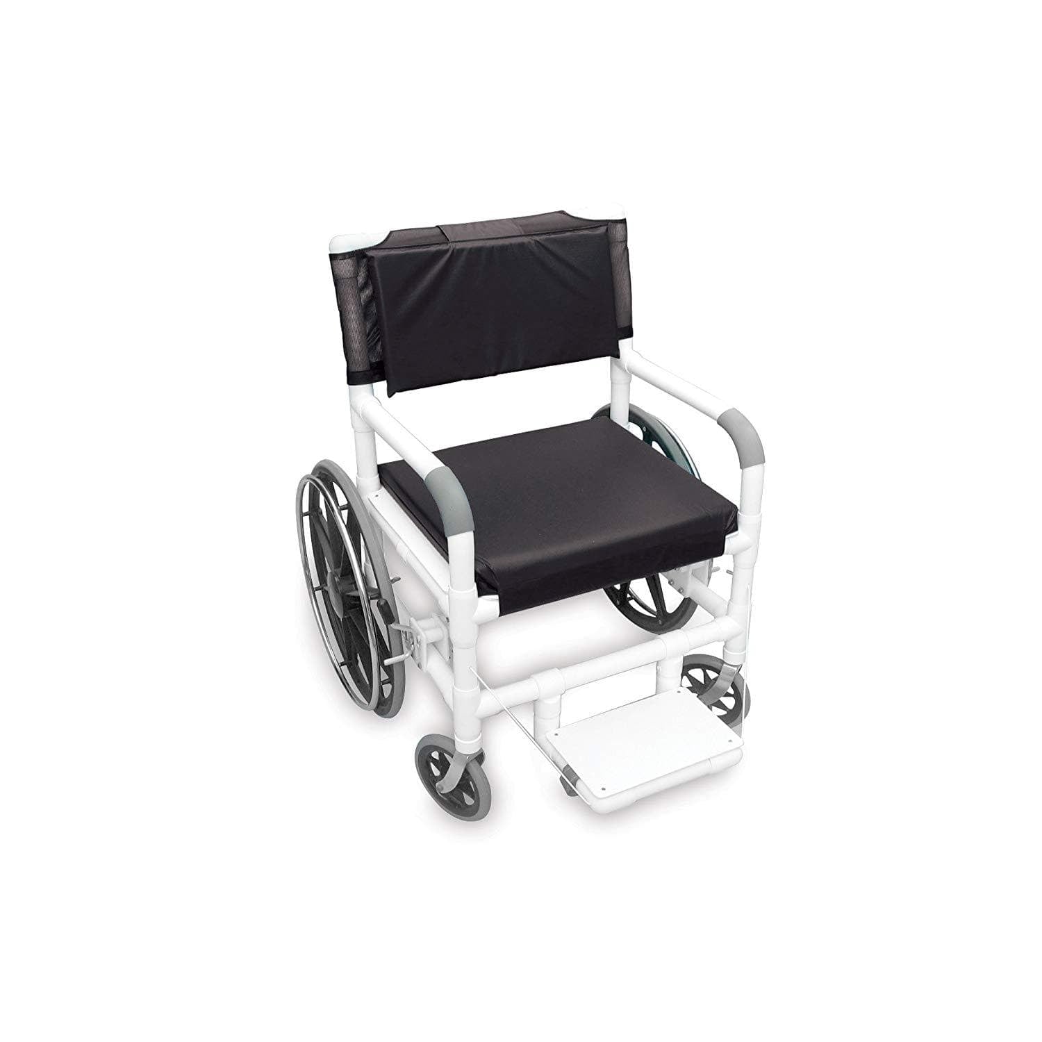 MJM International Non-Magnetic PVC Wheelchair - Comes Fully Assembled - Senior.com Transport Chairs