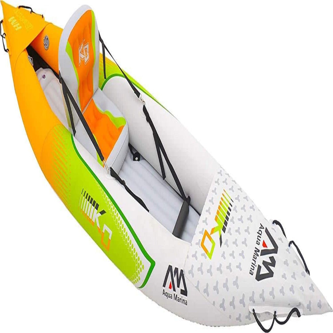 Aqua Marina Inflatable Single Person Kayak HM-KO with Super Accessory Pack - Senior.com Kayaks