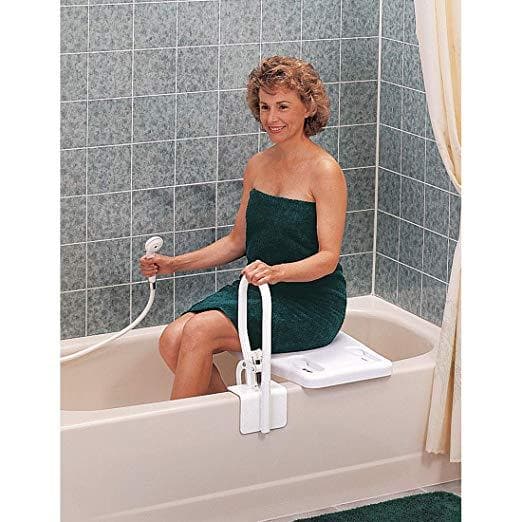Carex Portable Bathtub Bench - Shower Bath Seat - Adjustable Width - Senior.com Bath Benches & Seats