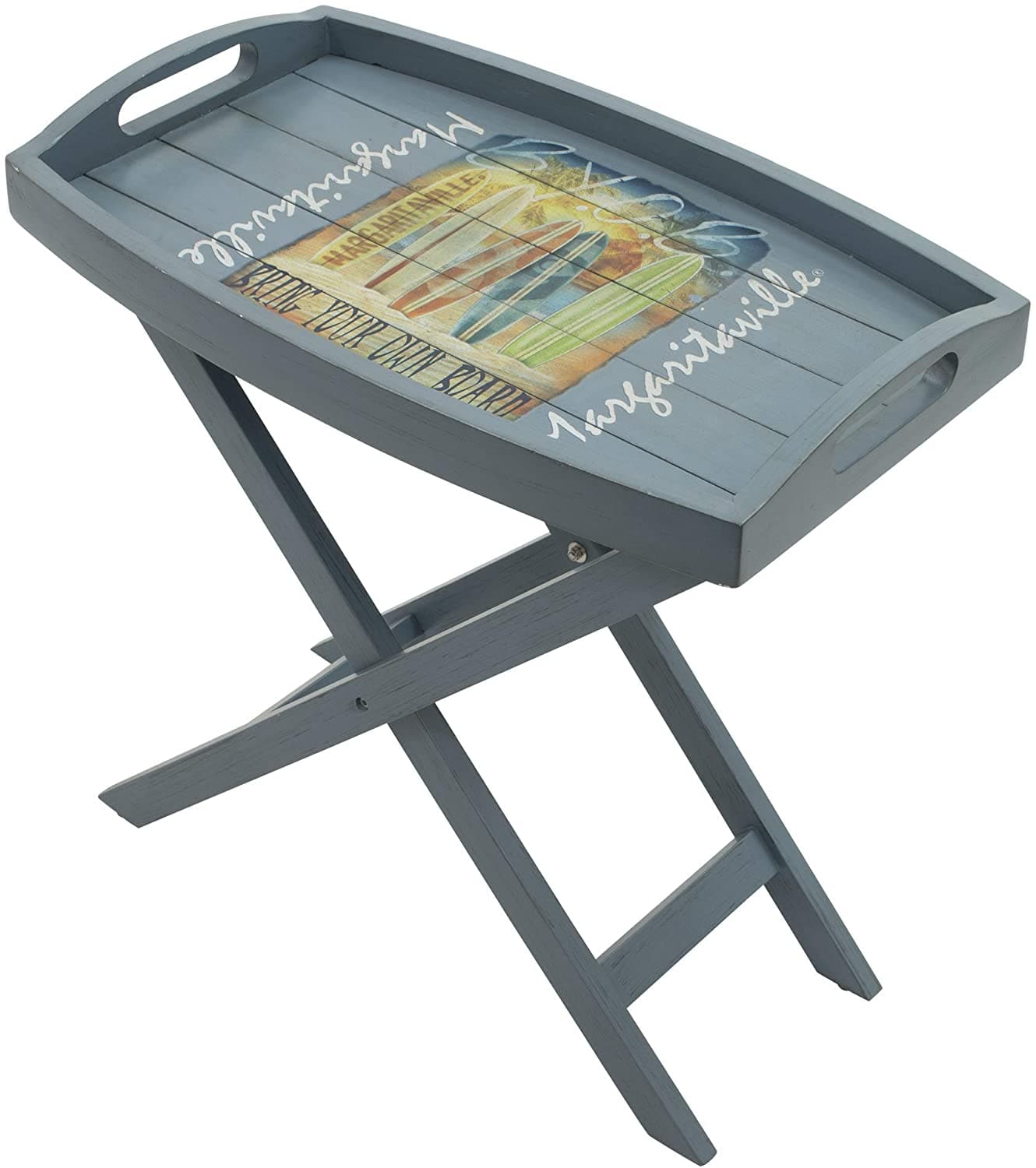 Margaritaville Folding Butler Table - Bring Your Own Board - Senior.com Side Tables