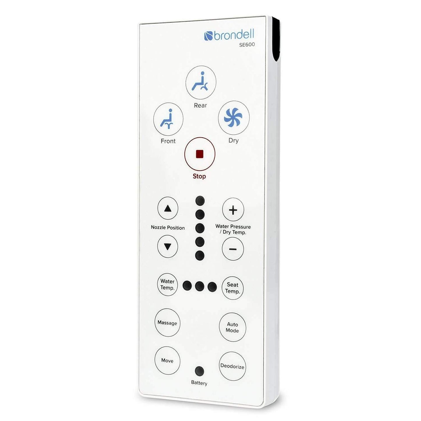 Brondell Swash Bidet Seat White with Air Dryer and Stainless-Steel Nozzle, Nightlight, Deodorizer & Remote Control - Senior.com Bidets