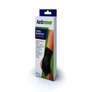 Actimove Ankle Stabilizer Criss-Cross Straps Universal Black - Senior.com Ankle Support