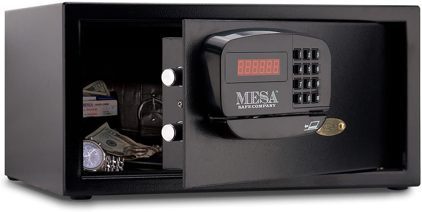 Mesa Safe Medium Residential and Hotel Electronic Burglary Safe - Senior.com Security Safes