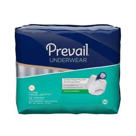 Prevail Maximum Absorbency Incontinence Underwear with Breathable Rapid Absorption Discreet Comfort Fit Adult Diapers - Senior.com Incontinence