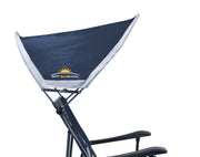 GCI Outdoor SunShade Eazy Chair with Adjustable Shade Cover - Senior.com Beach Chairs