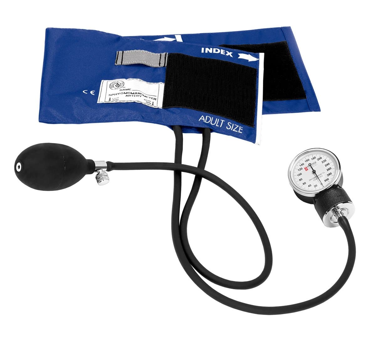 Medline Mobile Aneroid Blood Pressure Monitor, Adult, Latex Free
