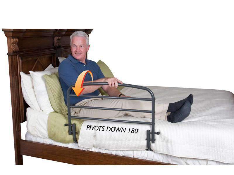 Stander Home Safety Adult Fall Prevention Bed Rail - 30" - Senior.com Bed Rails