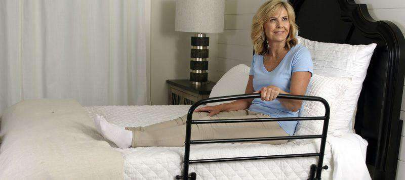 Stander Home Safety Adult Fall Prevention Bed Rail - 30" - Senior.com Bed Rails