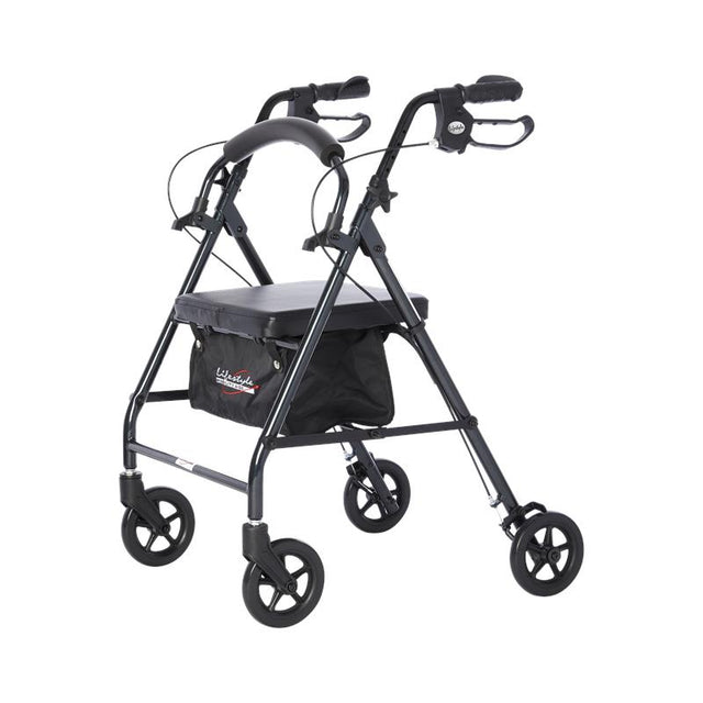 Lifestyle Mobility Aids Folding Royal Steel Rollator 6