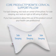 Core Products Contoured BowTie Pillow - Senior.com Pillows