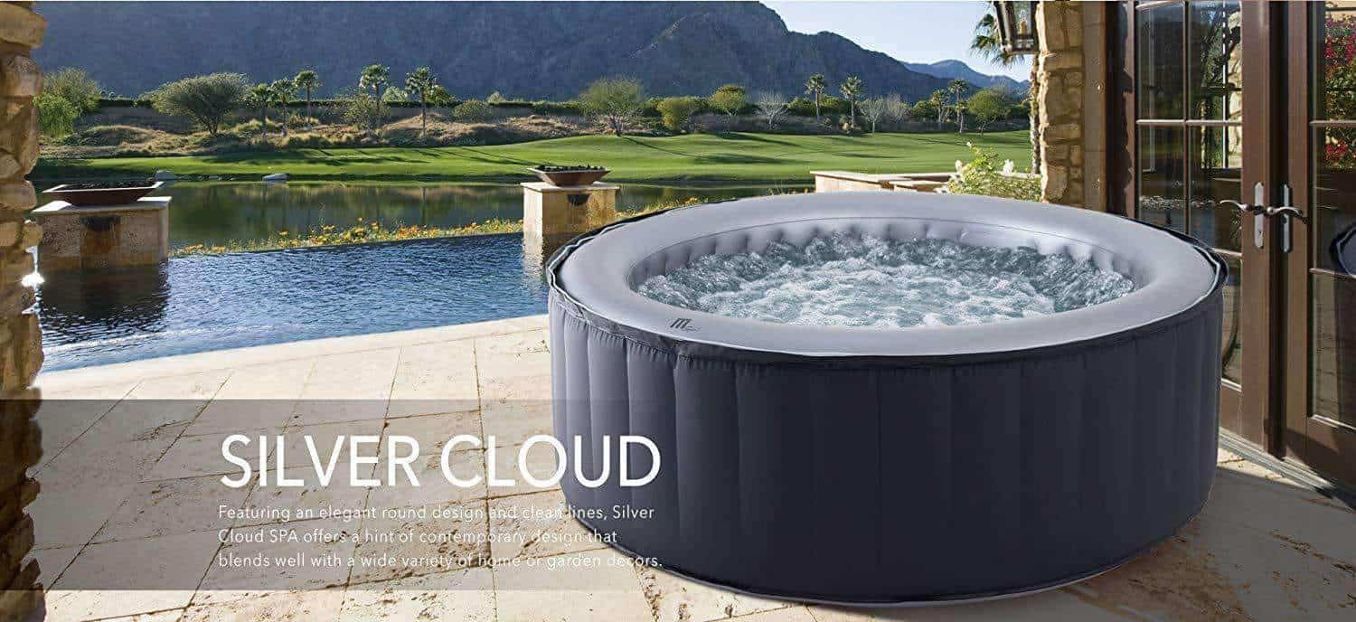 MSPA Silver Cloud Portable Luxury Hot Tubs with Jets - Senior.com Hot Tubs & Jacuzzis