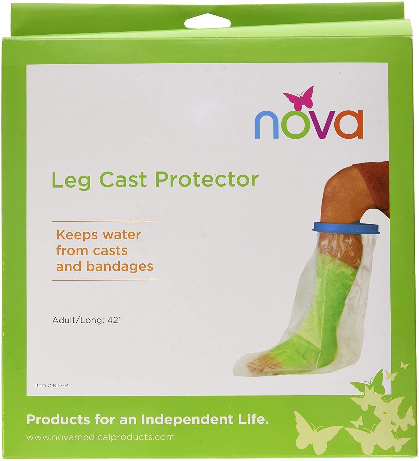 Nova Medical Reusable Leg Cast and Bandage Protectors - Senior.com Cast Protectors