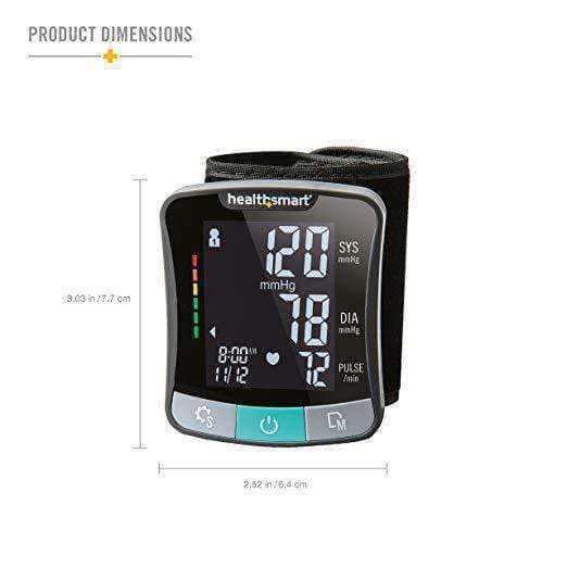 HealthSmart Premium Digital Arm Blood Pressure Monitor Black