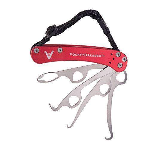 ViVI Pocketdresser Button Hook ZIPPER Pull and Shoelace Tool for