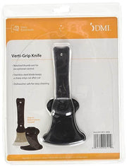DMI Verti-Grip Curved Cutting Kitchen & Dinner Knife for Individuals with Limited Hand Strength - Senior.com Knives