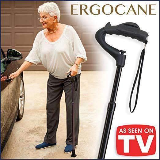 Ergoactives Ergocane 2G – Fully-Adjustable Ergonomic Canes As Seen On TV - Senior.com Canes