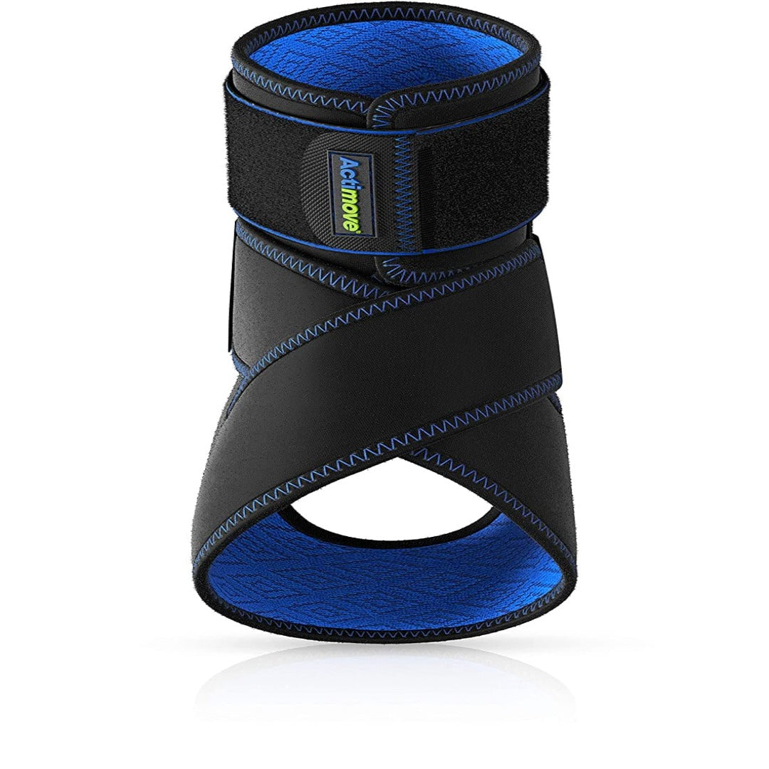 Actimove Ankle Stabilizer Criss-Cross Straps Universal Black - Senior.com Ankle Support