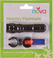 Nova Medical Mobility Flashlight with Pivot Attachment - Universal Fit - Senior.com Flashlights