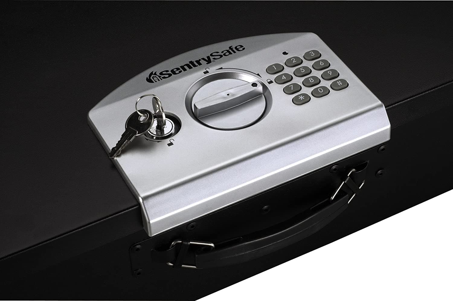 Sentry Safe Digital Security Lock Box - Portable with Handle - Senior.com Portable Safes