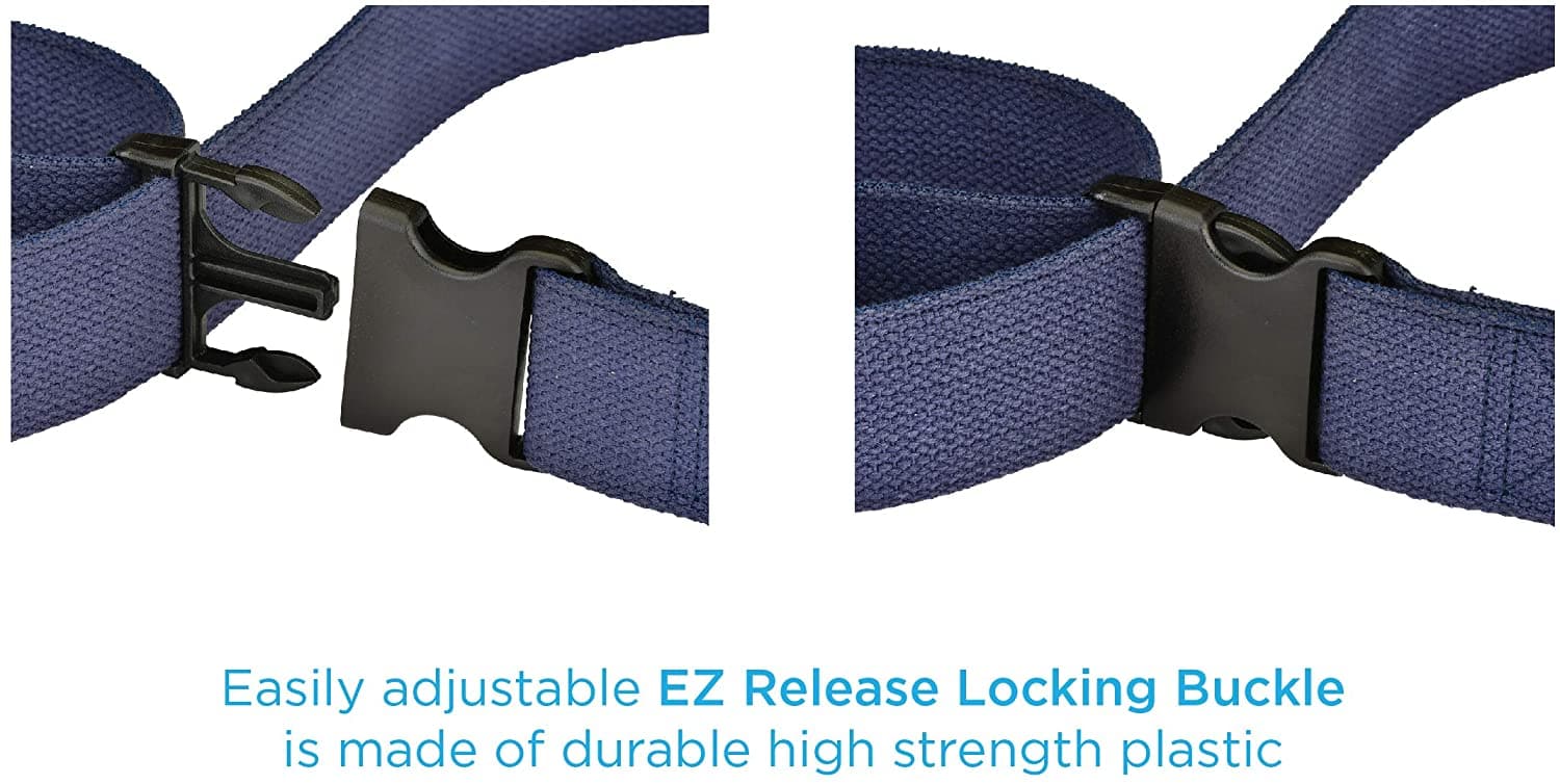Nova Medical Patient Transfer Gait Belts - Plastic Buckle - Senior.com Gait Belts