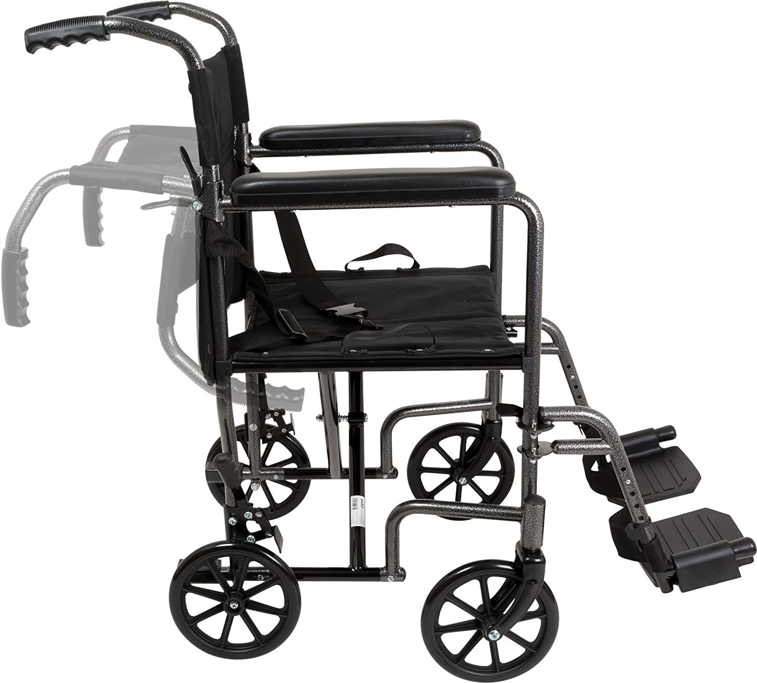 ProBasics Transport Chair Portable Wheelchair - 19-inch Seat - Senior.com Transport Chairs