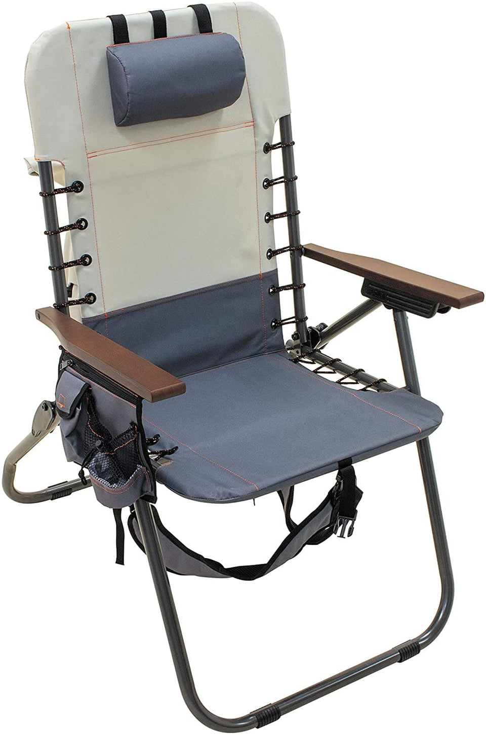 RIO Hi Boy Laceup Steel Gear Removable Backpack Chair Slate/Putty