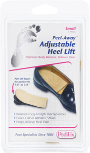 Pedifix Peel-Away™ Adjustable Heel Shoe Lift - For Men and Women - Senior.com Heel Lifts