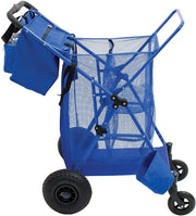 Rio Wonder Wheeler Deluxe Beach Cart with Removable Insulated Tote and Beverage Holders - Senior.com Beach Cart