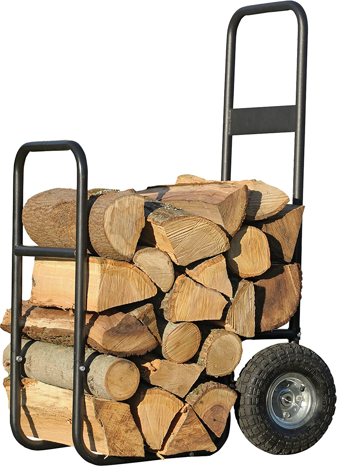 ShelterLogic Haul It Wood Mover - Rolling Firewood Carrier Cart - Senior.com Firewood Carrier