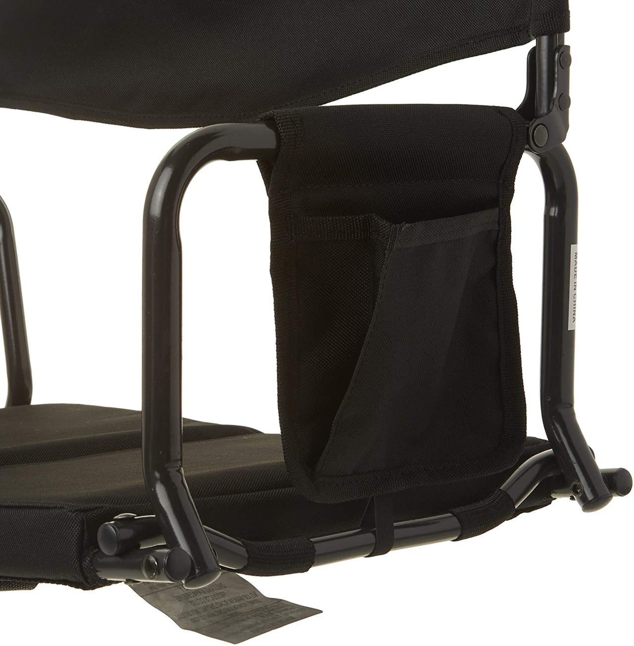 RIO Gear Bleacher Boss Folding Stadium Seat with Cup Holder & Storage