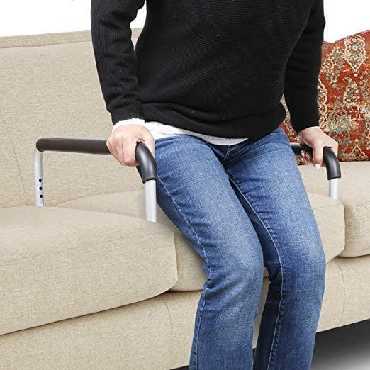 Stand-A-Roo Double Arm Adjustable Handle Rail Set - Senior.com Fall Prevention