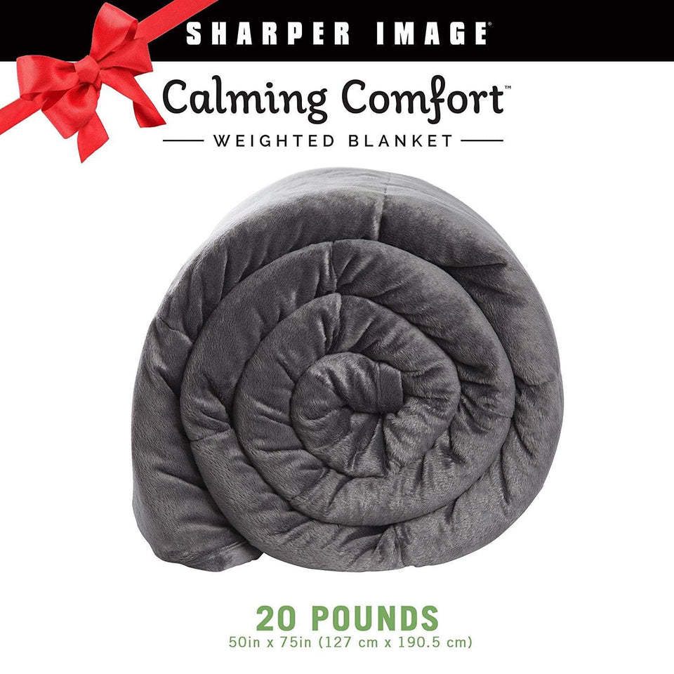Sharper Image Calming Comfort Weighted Blankets 10 lbs to 25 lbs