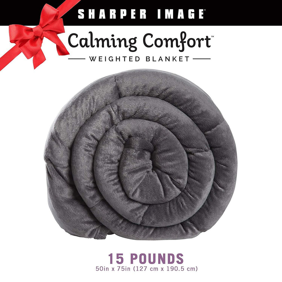 Sharper Image Calming Comfort Weighted Blankets 10 lbs to 25 lbs