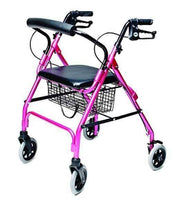 Lumex Walkabout Lite Four-Wheel Rollators - Lightweight 14.5 lbs - Senior.com Rollators