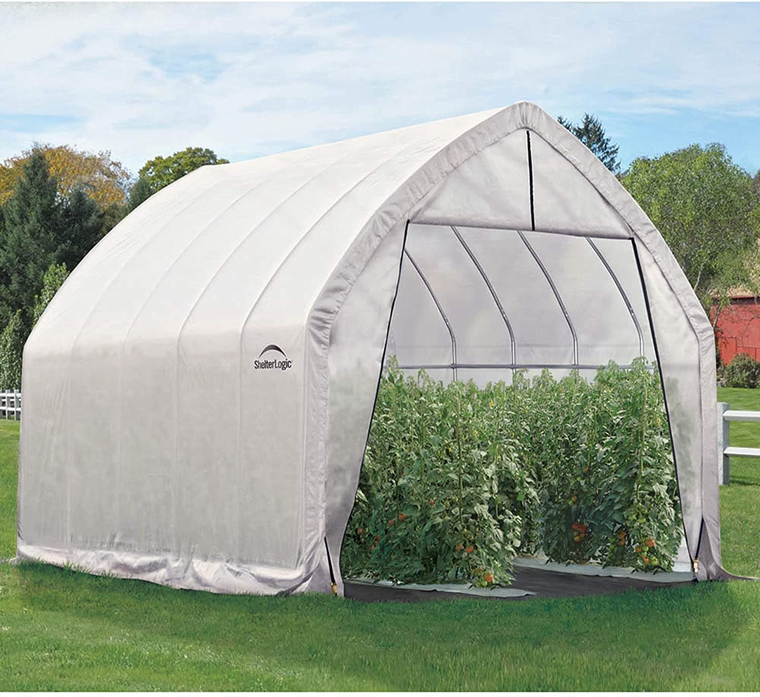 ShelterLogic GrowIT High Arch Walk Through Greenhouses w/ Steel Frame