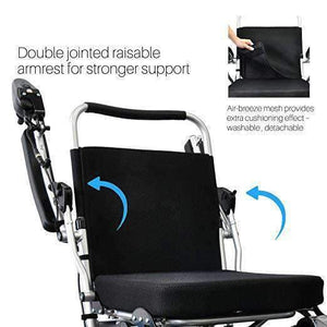 Foldawheel Electric Lightweight Folding Power Chair-Long Range Battery