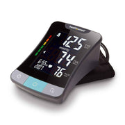 HealthSmart Premium Blood Pressure Monitor for Upper Arm with Clinically Accurate Talking LCD Screen - Senior.com Blood Pressure Monitors