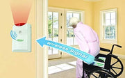 Smart Caregiver Cordless Exit Alarm with Chair Pressure Sensing Pad - 10" x 15" - Senior.com Fall Prevention