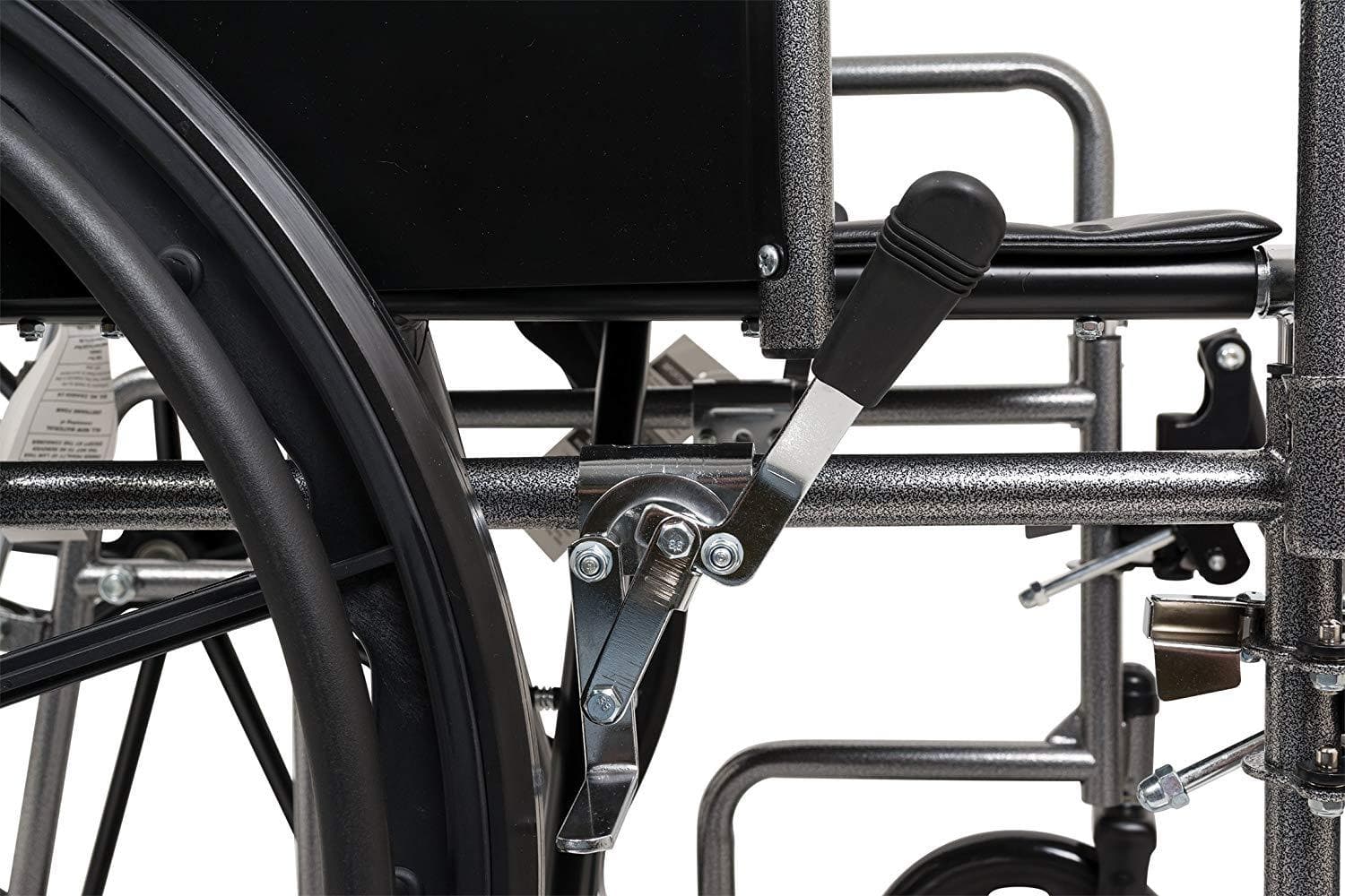 ProBasics Standard Reclining Wheelchair - Padded Detachable Desk Length Arms - Senior.com Wheelchairs