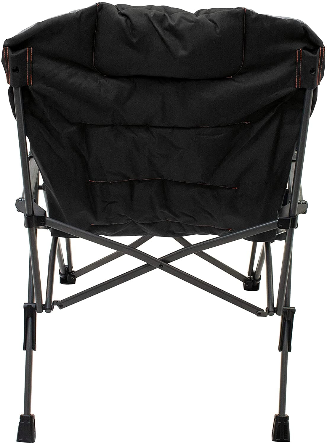 RIO Gear Deluxe Hard Arm Quad Folding Camp Chair - Charcoal/Black - Senior.com Outdoor Chairs