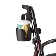 Medline Universal Mobility Cup & Cane Holder Combo Kit - Senior.com Cup Holders
