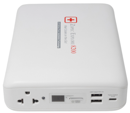 Zopec EXPLORE 8200 Travel CPAP Battery & Universal Power Pack (up to 4 nights) - Senior.com Portable Battery Packs