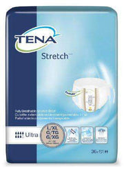 TENA Stretch Ultra Tab Closure Disposable Unisex Briefs - Heavy Absorbency - Senior.com Incontinence