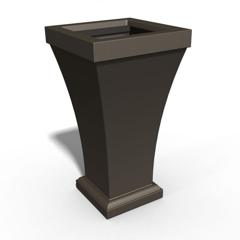 Mayne Bordeaux Extra Tall Planter - 40in All Weather Design - Senior.com Planters