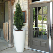 Mayne Modesto Modern 42 Inch Tall Planter - All Weather Design - Senior.com Planters
