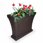 Mayne Bordeaux XL Trough Planter - All Weather Design - Senior.com Planters