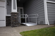 EZ-ACCESS Gateway 3G Portable Solid Surface Mobility Ramps with Two-Line Handrails - Senior.com Mobility Ramps