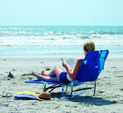 Rio Gear Portable Folding Lay Flat Beach Lounge Chair with Backpack Straps - Senior.com Beach Chairs